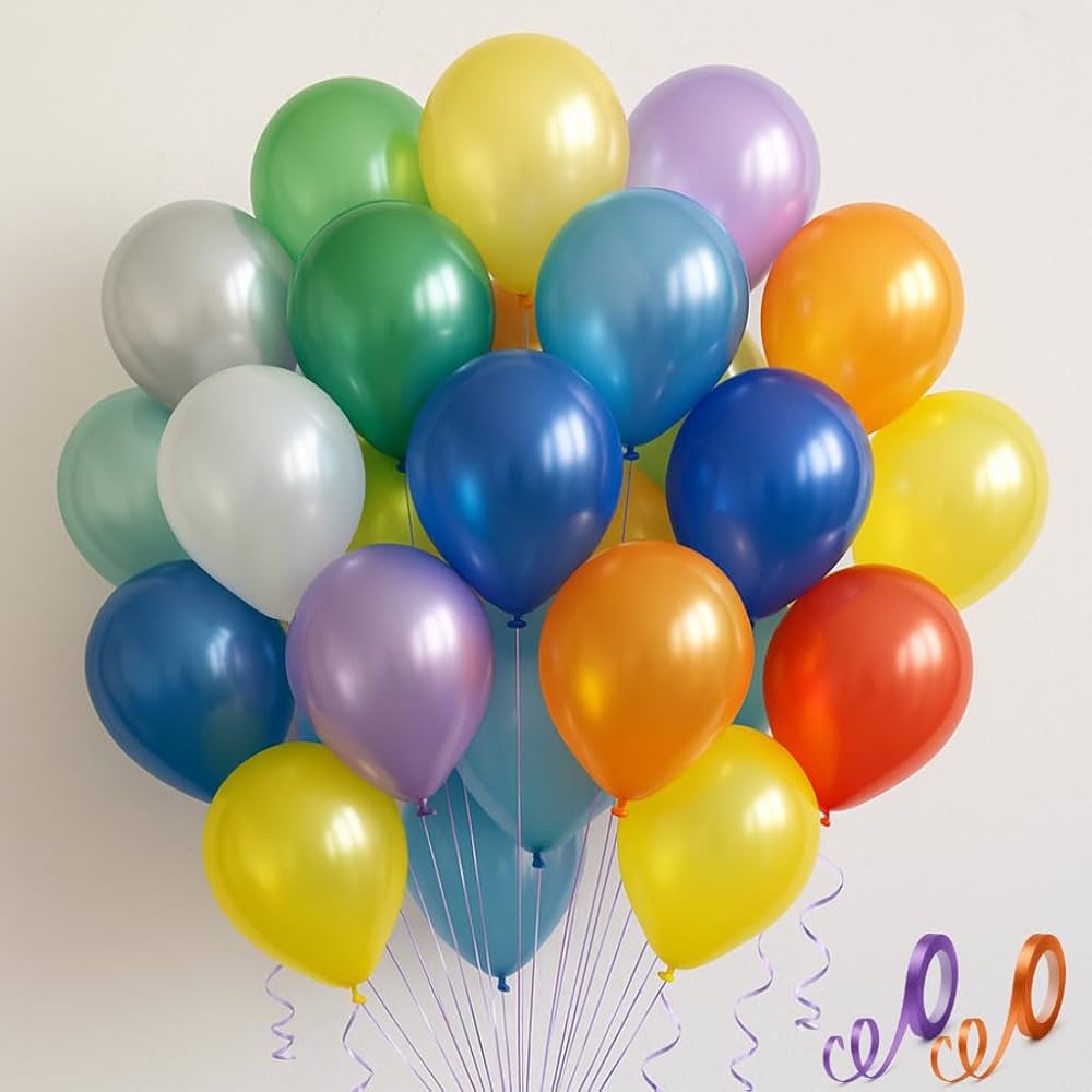 MULTI MATELIC BALLOONS