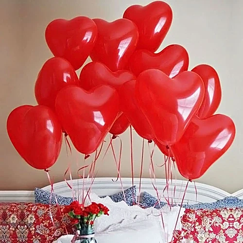 HEART BALLOONS SMALL 50