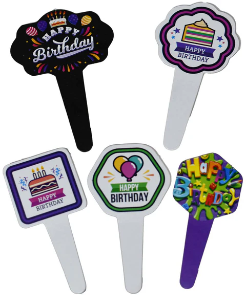 BIRTHDAY CAKE TAG PAPER (100 PCS)