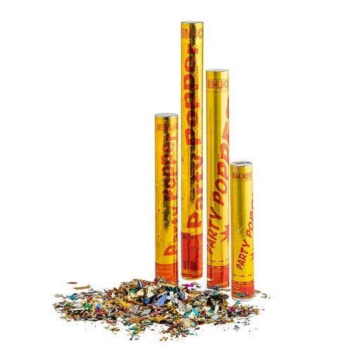 30 CM GOLDEN PARTY POPPERS
