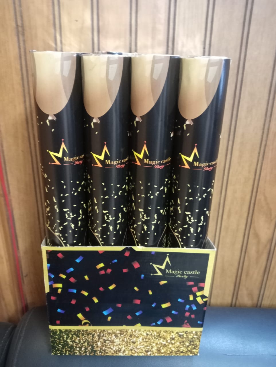 40 CM FANCY PARTY POPPER PACK OF 12