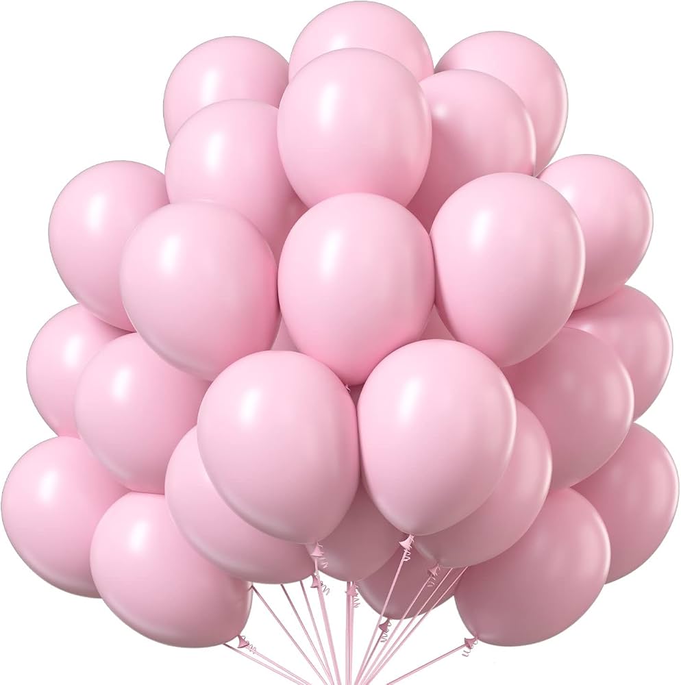 PASTEL PINK BALLOONS (PACK OF 50)