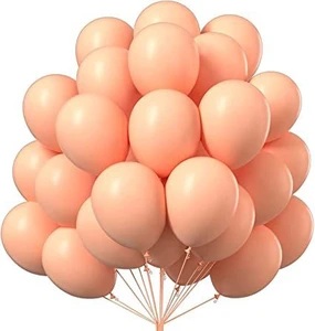 PASTEL PEACH BALLOONS (PACK OF 50)