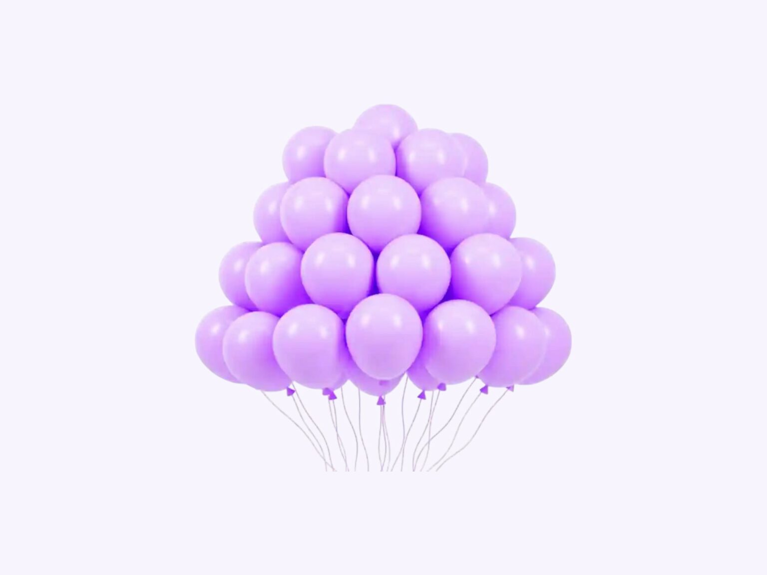 PASTEL PURPLE BALLOONS (PACK OF 50)