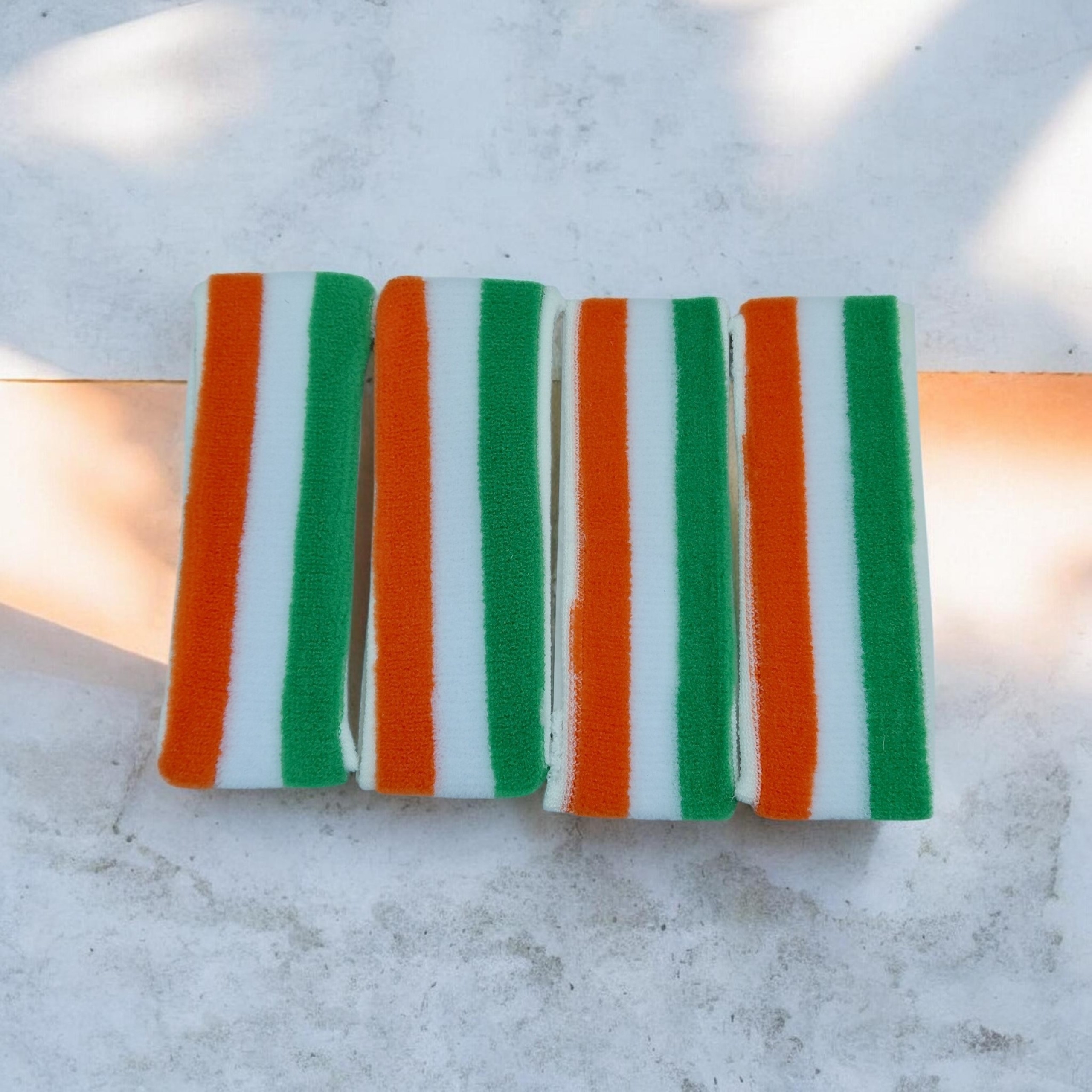 TRI COLOUR HAIR BAND(12 PCS)