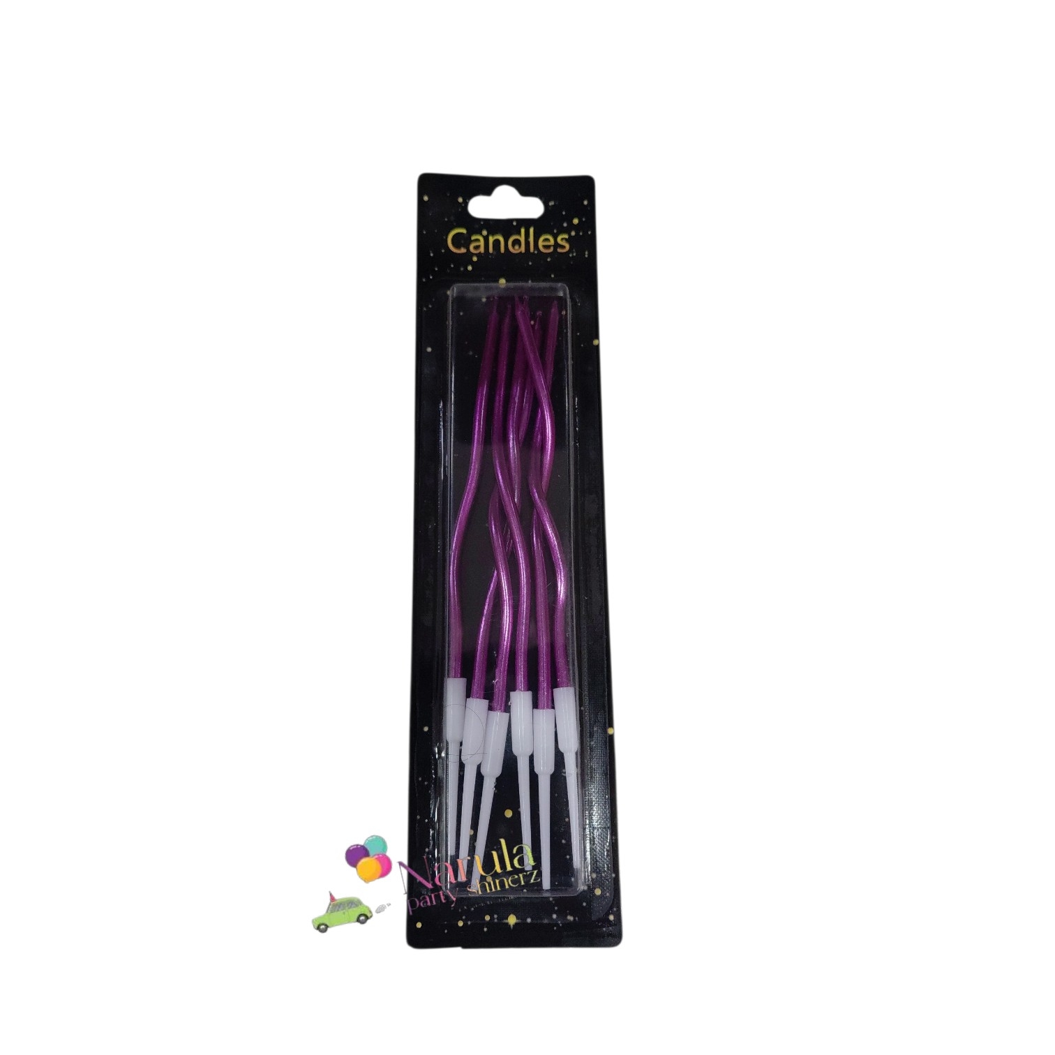 SPIRAL CANDLE PINK