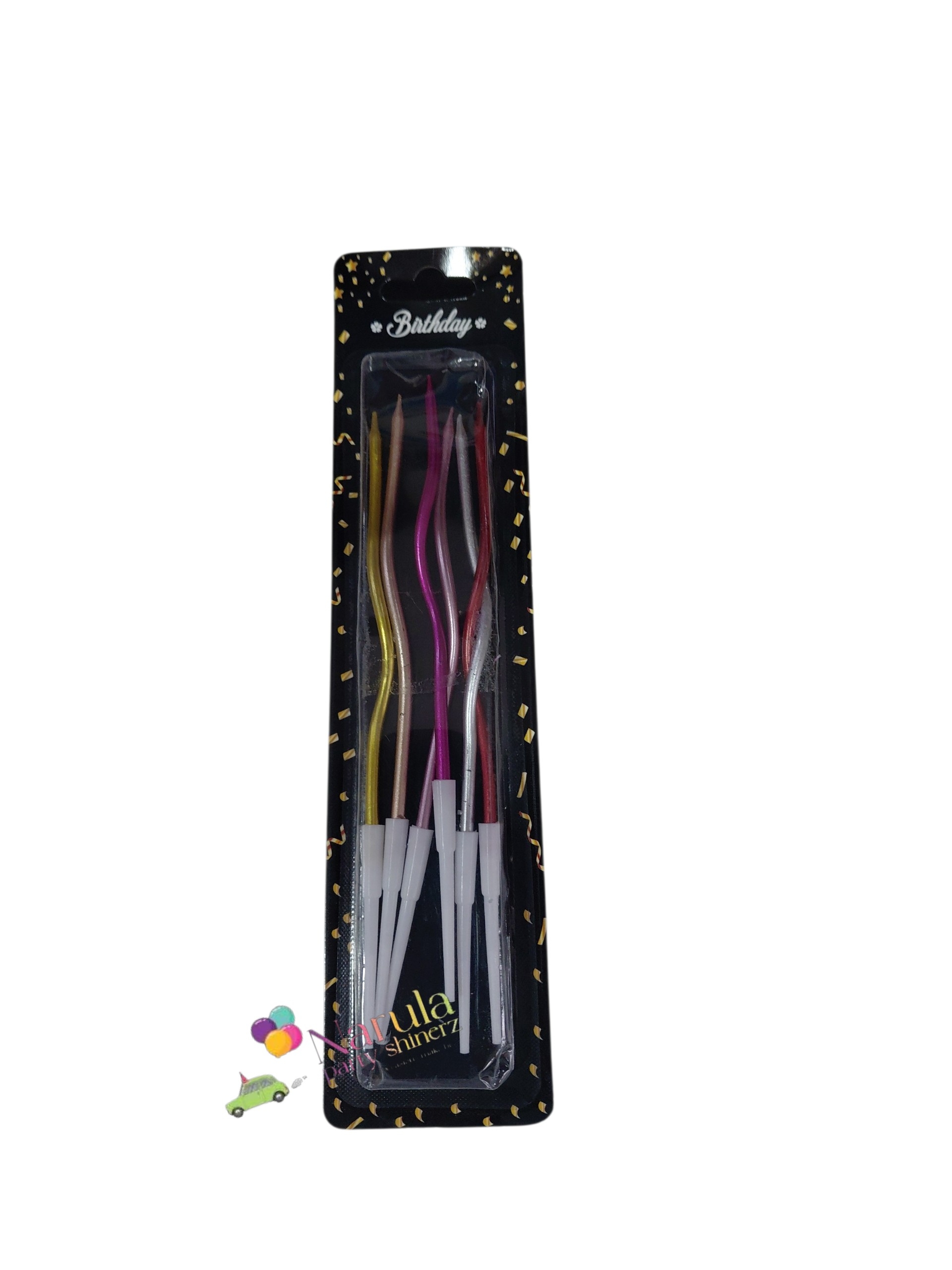SPIRAL CANDLE MULTI COLOUR
