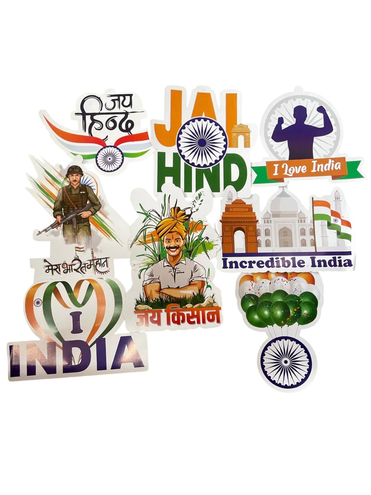 TRI COLOUR DANGLER
